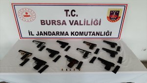 Bursa'da silah kaçakçılığı şüphelisi gözaltına alındı