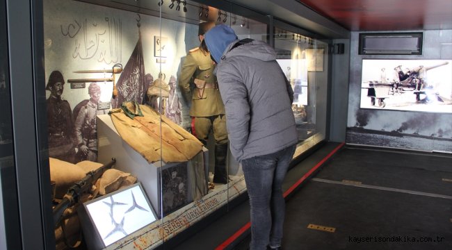 "Çanakkale Savaşları Mobil Müzesi" Malatya'da kapılarını ziyaretçilere açtı