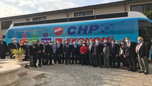 CHP Ekonomi Masası heyeti, Hatay'da iş dünyası temsilcileriyle buluştu