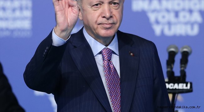 Cumhurbaşkanı Erdoğan, AK Parti Kocaeli 7. Olağan İl Kongresi'nde konuştu: (1)