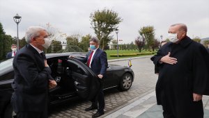 Cumhurbaşkanı Erdoğan, Bosna Hersek Devlet Başkanlığı Konseyi Başkanı Caferoviç ile görüştü