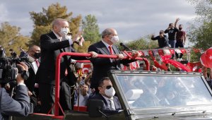 Cumhurbaşkanı Erdoğan, KKTC'nin 37. kuruluş yıl dönümü töreninde konuştu: (1)