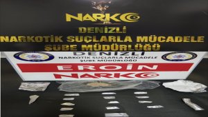 Denizli'de uyuşturucu operasyonunda yakalanan 23 zanlıdan 8'i tutuklandı