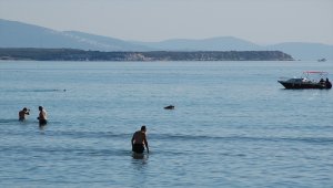 Didim'de kasım ayında deniz keyfi