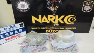 Düzce'de uyuşturucu operasyonunda yakalanan iki şüpheliden biri tutuklandı