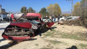 Düzce'de zincirleme trafik kazası: 3 yaralı