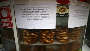 Düzceli simitçi HES kodu olmayana simit satmıyor