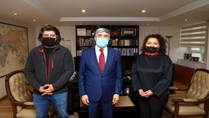 Engelli Hakları ve Erişilebilirlik İzleme ve Denetleme Derneğinden AA'ya ziyaret