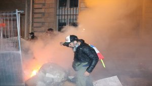 Fransa'da "güvenlik tasarısı" protestosuna polis müdahalesi
