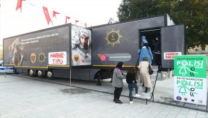 Gençler uyuşturucunun zararlarını "Narko TIR"da öğreniyor