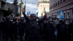 Guatemala'da hükümetin 2021 bütçesi protesto edildi