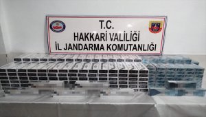 Hakkari'de kaçak 5 bin paket sigara ele geçirildi