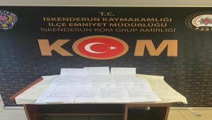 Hatay'da sürücü kursuna sahte belge operasyonu: 1 gözaltı