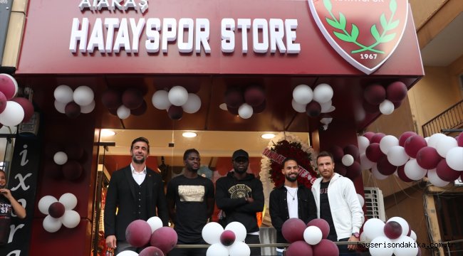 Hatayspor Store'un ikinci mağazası açıldı
