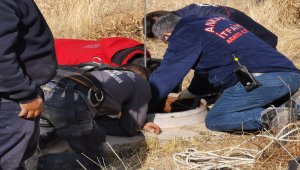 Haymana'da eski su kuyusunda kafatası ve insan kemikleri bulundu