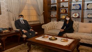 Hollanda'nın Ankara Büyükelçisi Kwaasteniet, Çorum'da bisiklet kullandı