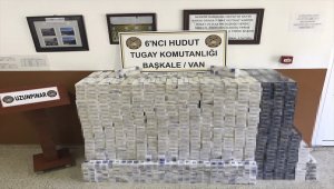 Hudut hatlarında av tüfeği fişeği, kaçak sigara, tabanca ve zirai ilaç ele geçirildi 