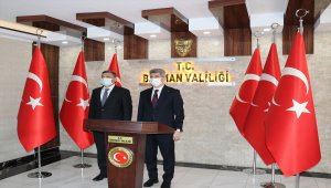 İçişleri Bakan Yardımcısı İnce Batman'da gazetecilere açıklama yaptı: