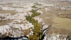 Kapadokya'nın gözbebeği Ürgüp'teki Gomeda Vadisi doğa tutkunlarını ağırlıyor