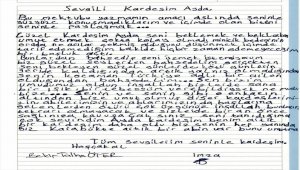 Karabüklü ilkokul öğrencilerinden minik Ayda'ya "duygu" yüklü mektuplar
