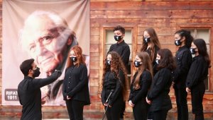 Kastamonu'da, 7 ilin temsilcisi 14 öğrenciden "Ata'ya Özlem" klibi