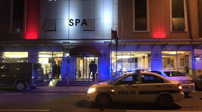 Kayseri'de otel lobisinde çıkan kavgada 2 kişi yaralandı