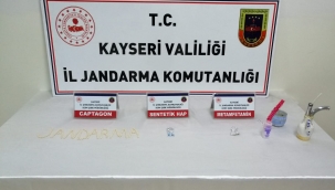 Kayseri Son Dakika Asayiş Haberi: Kocasinan'da 204 adet sentetik uyuşturucu ele geçirildi