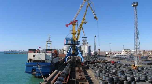 Kazakistan'ın Hazar Denizi'ndeki yük trafiği 10 ayda 1,8 milyon tona ulaştı