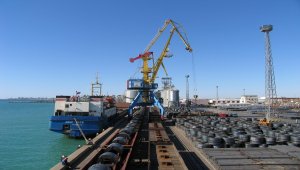 Kazakistan'ın Hazar Denizi'ndeki yük trafiği 10 ayda 1,8 milyon tona ulaştı