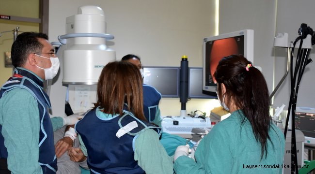 Kırıkkale Üniversitesi Gastroenteroloji Merkezi ileri tedavi yöntemlerini kullanıyor 