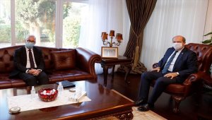 KKTC Cumhurbaşkanı Tatar, Alman Büyükelçi Kremp'i kabul etti