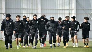 Konyaspor, Büyükşehir Belediye Erzurumspor maçı hazırlıklarına başladı