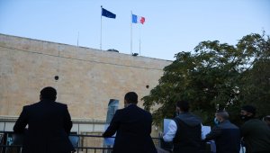 Kudüs'te Fransa ve Macron'un İslam karşıtlığı protesto edildi