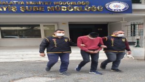 Malatya'da kapkaç şüphelisi 33 saatlik kamera görüntüsü incelenerek yakalandı
