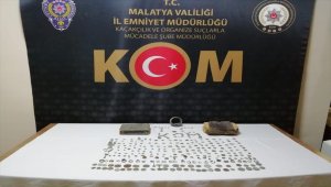 Malatya'da tarihi eser niteliği taşıdığı değerlendirilen 415 obje geçirildi