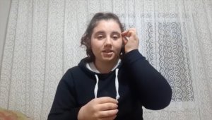 Manisa'da öğrenciler, Öğretmenler Günü için işaret diliyle klip hazırladı
