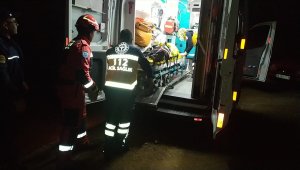 Muğla'da uçurumdan düşen kadını itfaiyeciler kurtardı