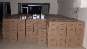 Muş'ta 18 bin litre sahte dezenfektan ele geçirildi 