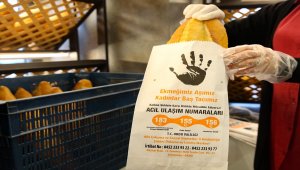 Ordu'da ekmek sarılan kağıtlarla kadına yönelik şiddetle mücadeleye dikkat çekildi