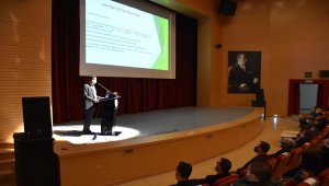 Ordu Halk Sağlığı Hizmetleri Başkanı Aydın, Kovid-19 hakkında muhtarları bilgilendirdi: