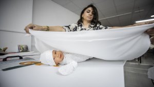 Organik kumaştan bebek giysileri tasarlayan kadın girişimci dünya markası olmayı hedefliyor