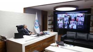 Pandemi toplantısına katılan Büyükkılıç hatırlattı: Maske, mesafe, temizlik