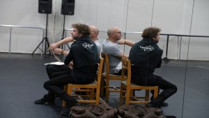 Samsun'da "Karışık Hisler" kolaj bale eseri hazırlıkları sürüyor