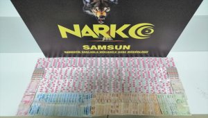 Samsun'da uyuşturucu operasyonunda 1 kişi gözaltına alındı