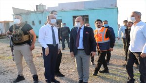 Şanlıurfa Valisi Abdullah Erin, Tel Abyad'da incelemelerde bulundu