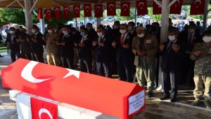 Şehit Uzman Çavuş Mehmet Sinan Kılıç Şanlıurfa'da son yolculuğuna uğurlandı
