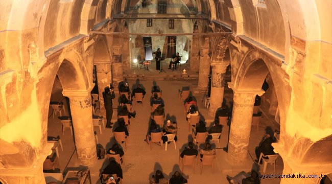 "Sihirli Flüt"ün notaları Kapadokya'daki Eleni Kilisesi'nde yankılandı