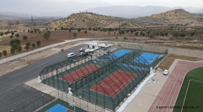 Şırnak'ta Cudi Kupası Tenis Turnuvası hazırlıkları sürüyor

