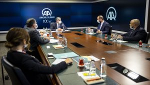 Suriyeli medya temsilcilerinden AA'ya ziyaret 