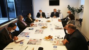 TBMM İnsan Hakları İnceleme Komisyonu'ndan Agos Gazetesi'ne ziyaret